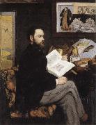 Edouard Manet Emile Zola oil painting on canvas